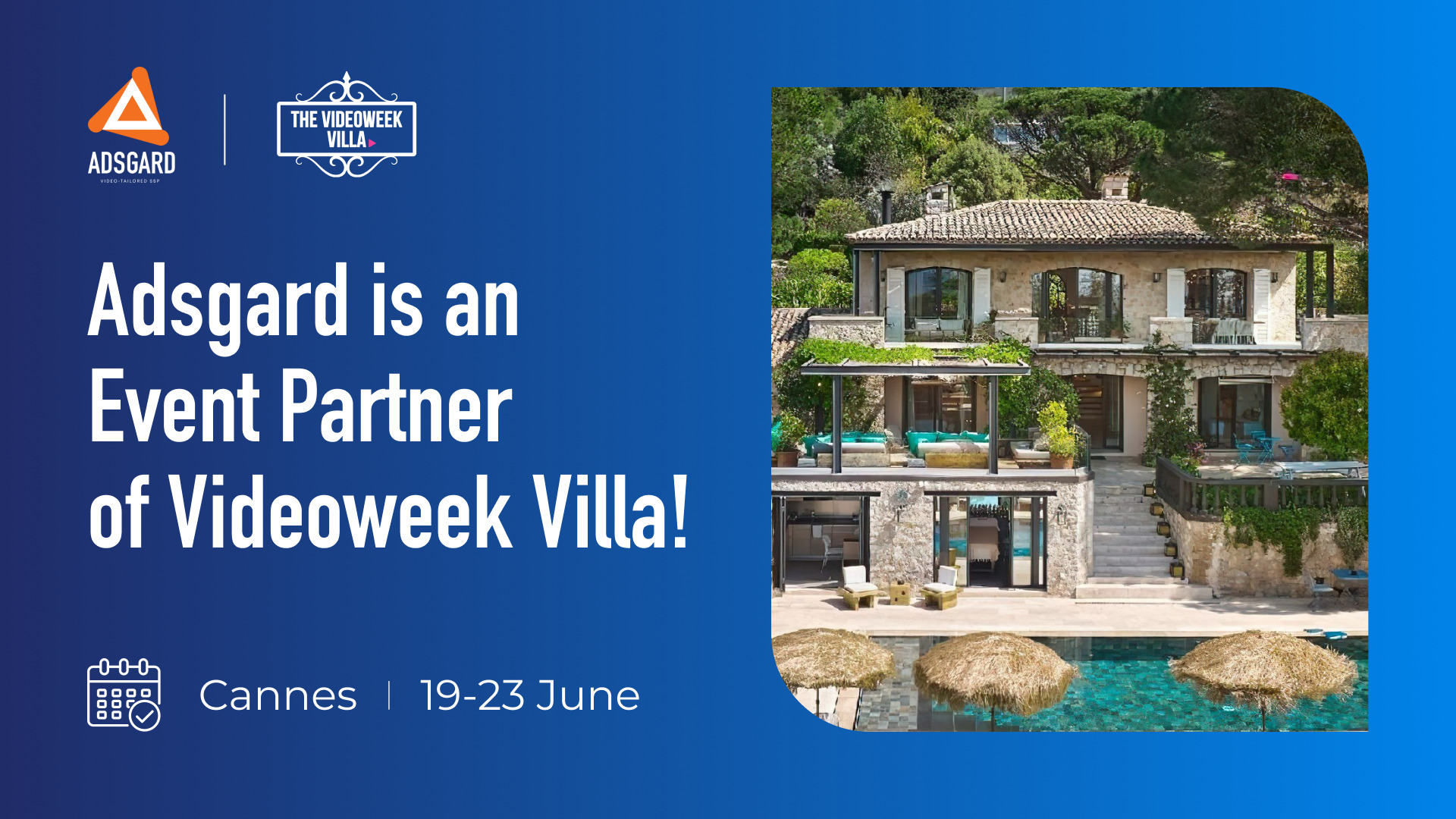 Meet Adsgard at VideoWeek Villa 2023